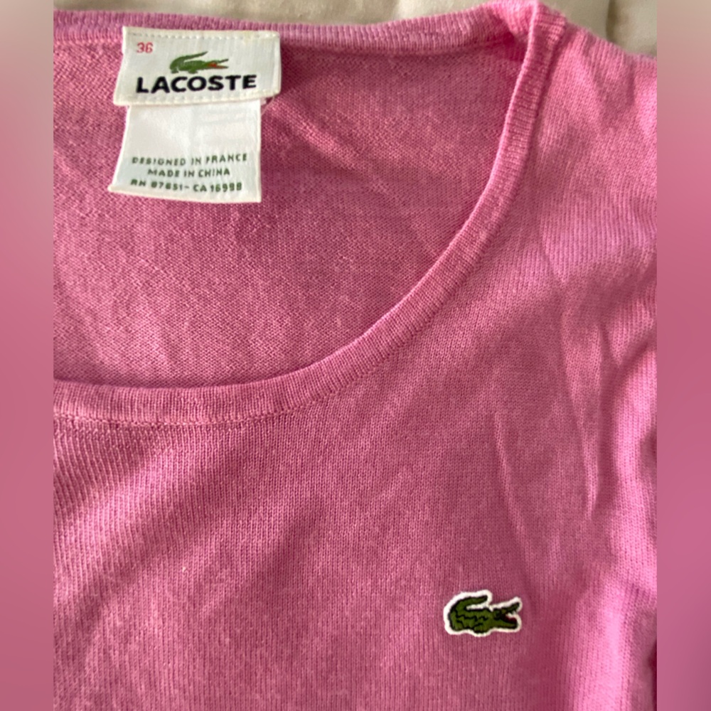 Lacoste sweater